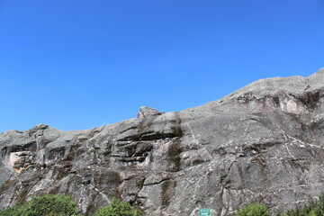 mountain landscape with sky