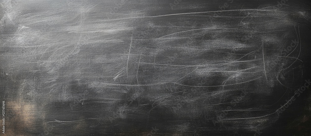 Poster blackboard with clear writing space ideal for educational or creative text placement in classrooms o