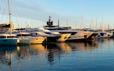 aerial view of the mediterranean shore at alicante