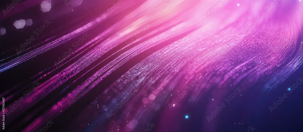 Aufkleber biometric fingerprint recognition technology with vibrant abstract swirl background and ample copysp