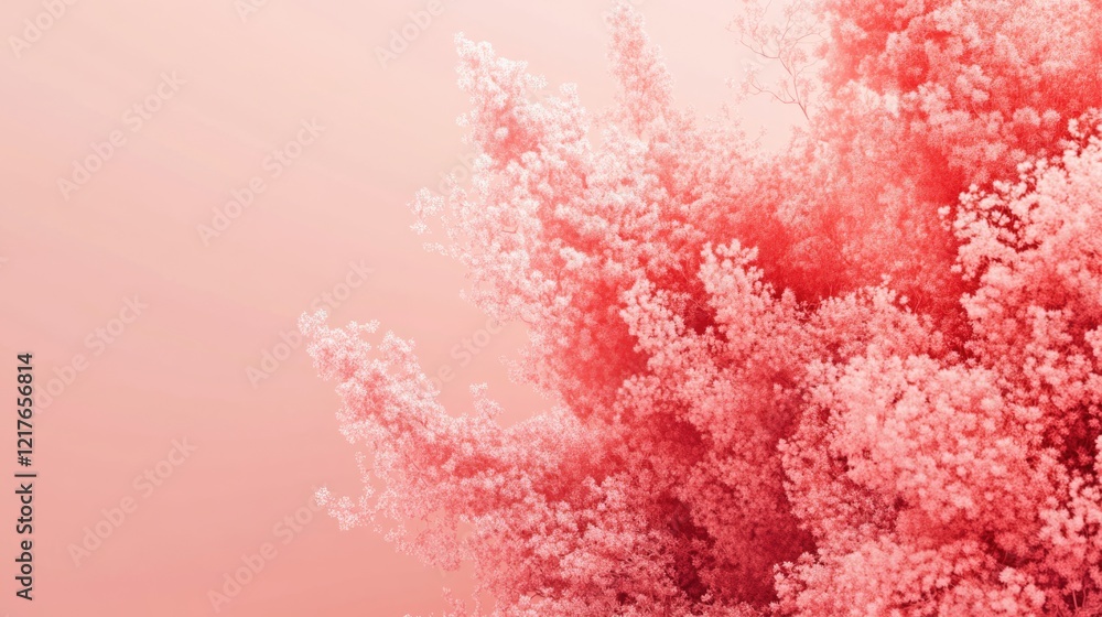Poster soft coral pink abstract background with delicate textures and empty space for text or graphics in m