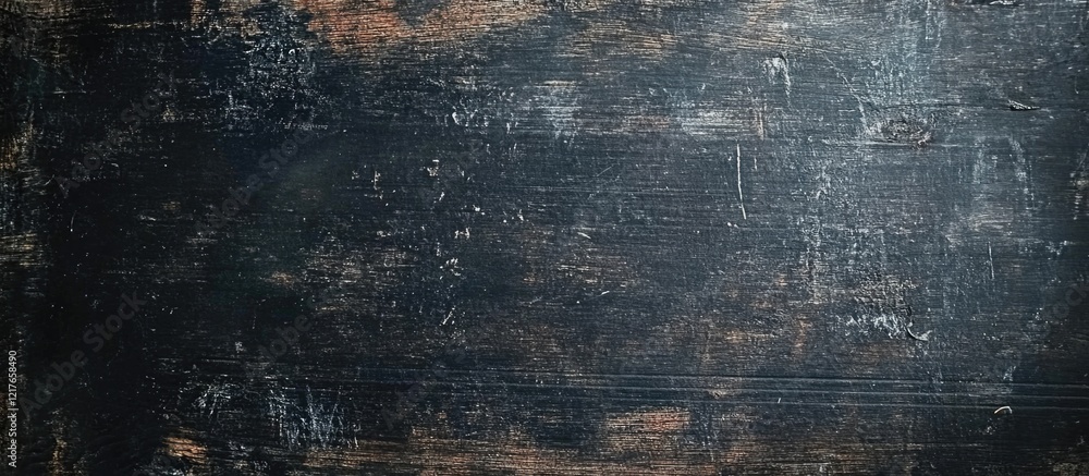Aufkleber old wooden blackboard surface with text space for educational or creative content ideas and presenta