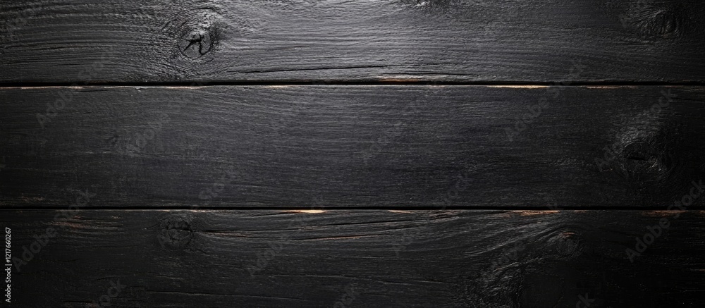 Poster black blackboard textured background on wooden surface with clear copyspace for creative writing or 
