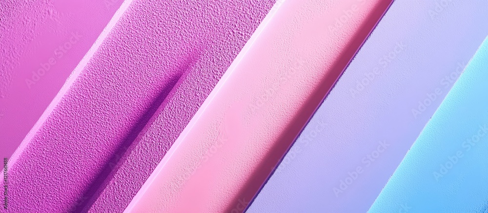 Poster Neon pastel color textures with vibrant hues and ample space for text or creative design elements in a modern backdrop