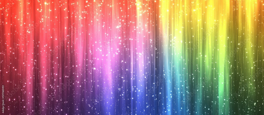 Aufkleber colorful gradient background with vertical streaks and bokeh effect for use in design projects copy 