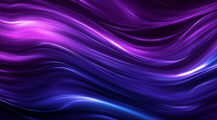 Attractive abstract background in blue and light blue tones with waves and wavy shapes. Beautiful vibrant background