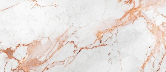 Elegant Abstract Marble Background Featuring Copper Ink Marbling Design in High Quality With Space for Text or Graphic Inclusion