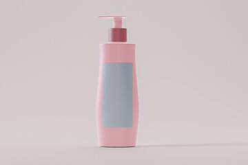 Cosmetic Pump Bottle Mockup, Cosmetic Bottle mockup