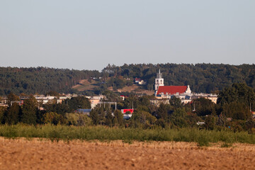 Chodzież panorama miasta