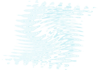 An abstract transparent psychedelic wavy spiral design element overlay.