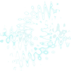 An abstract transparent psychedelic wavy spiral design element overlay.