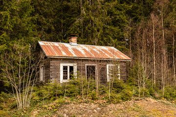 The cottage in Swidish countryside