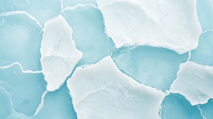 Obraz premium Exploring europa's icy surface cracks and smooth areas space editorial - aerial perspective