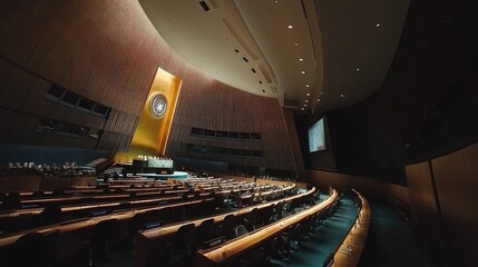The Grand Assembly Hall: A Majestic Space for Global Dialogue