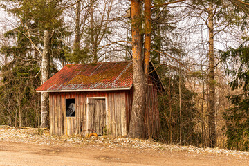 The cottage in Swidish countryside