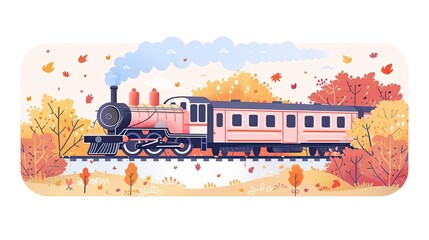 an old-fashioned train with smoke coming out