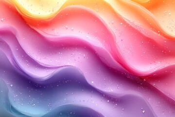 Wallpaper background in pastel colors with wavy lines