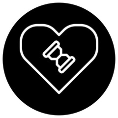 love design icon, icon with basic love design.