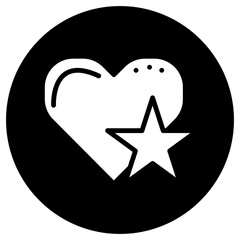 love design icon, icon with basic love design.