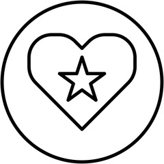 love design icon, icon with basic love design.