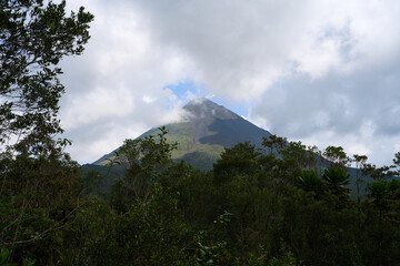 La Fortuna, Costa Rica - November 20, 2024 - walk around the Arenal volcano with breathtaking views in Provincia de Alajuela 