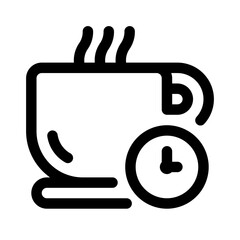 Fototapeta premium Freetime Line Icon. Single icon, line vector icon