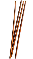 PNG Wooden chopsticks cut out wood white background simplicity.