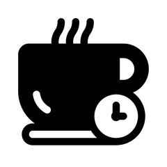 Freetime Glyph Icon. Single icon, glyph vector icon