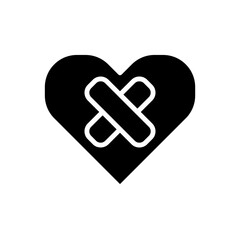 love design icon, icon with basic love design.