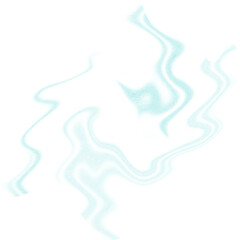 An abstract transparent psychedelic wavy vignette design element overlay.