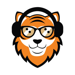Tiger Head Design Vector Art Bold and Fierce Illustrations for Creative Projects