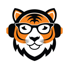 Tiger Head Design Vector Art Bold and Fierce Illustrations for Creative Projects