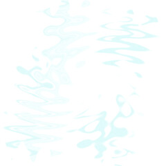 An abstract transparent psychedelic wavy vignette design element overlay.