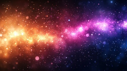 Obraz premium Cosmic Nebula Swirl, Galaxy Background, Space Dust, Digital Art, Website Design
