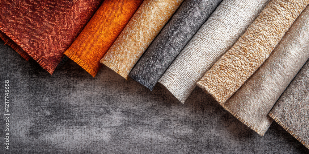 Poster textured backgrounds for professional presentations featuring fabric, paper, or natural textures tha
