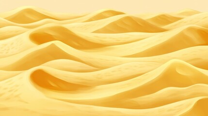 Obraz premium Soft Light Over Desert Dunes at Sunset