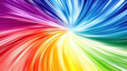 Fototapeta premium Vivid Gradient Burst with Artistic Effects