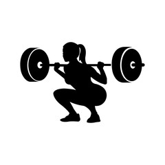 woman lifting weights