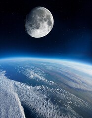moon and stars © Ayan