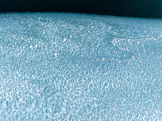 Sea ice of Saint Lawrence River, Quebec