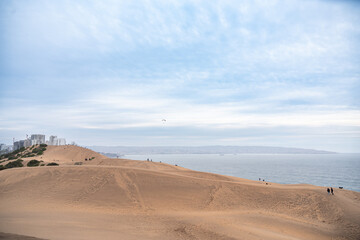Vista de Las dunas de Concón, Chile