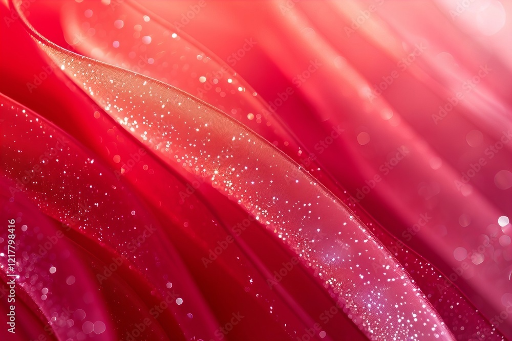 Poster title: vibrant red gradient abstract background with soft blurred edges: a modern and visually strik