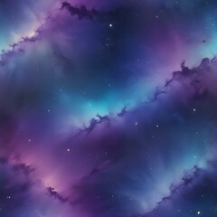 Fototapeta premium Iridescent galaxy inspired textures with glitter wallpaper