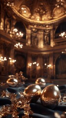 Obraz premium Festive Easter arrangement with collectible decorative eggs and seasonal flowers on an exquisite background. Ideal template for professional marketing.