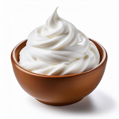 Bowl of Whipped Cream