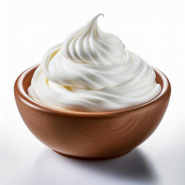 Bowl of Whipped Cream