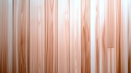 Fototapeta premium Light wood planks wall background texture