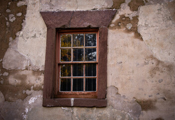 Old Baldy Bald Head Lighthouse Window