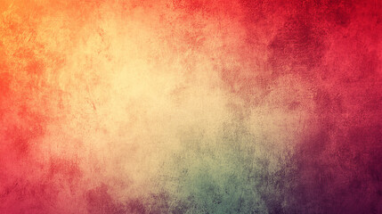 Soft red and beige gradient in vintage style with faded texture, adding depth, creating a minimalist design with a bright tone and blurred empty space on the side for caption or text placement

