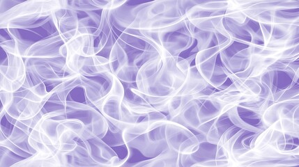 Obraz premium Ethereal Purple and White Smoke Abstract Background